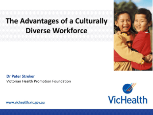 Advantages of a culturally diverse workforce