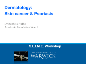 Psoriasis and Skin Cancer