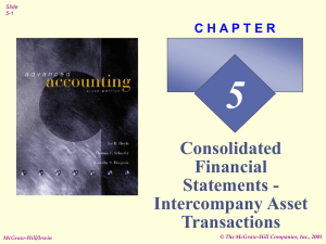 Advanced Accounting by Hoyle et al, 6th Edition