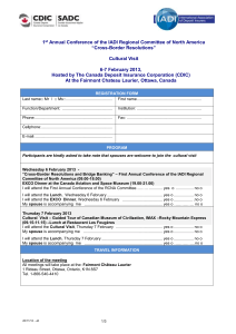 Registration - International Association of Deposit Insurers