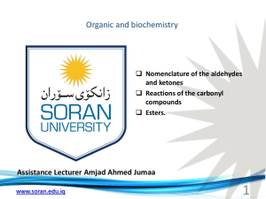 Assistance Lecturer Amjad Ahmed Jumaa Nomenclature of the