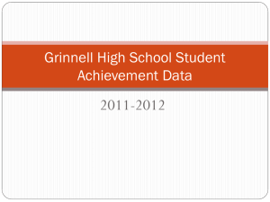 2011-12 GHS Student Achievement Information
