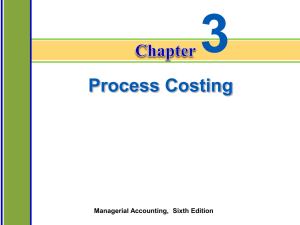 Managerial Accounting, 6th edition