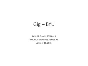 Gig - BYU