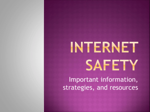 Internet Safety - Eastern Upper Peninsula ISD