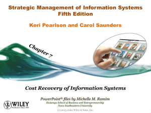 Chapter 3 - Strategic Use of Information Resources