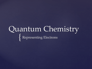 Quantum Chemistry - missknoblauchchem20