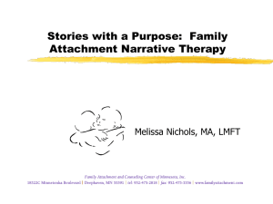 Family Attachment Narrative Therapy Renewing the mind of a child