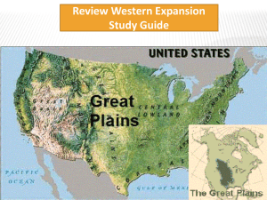 What were the reasons for westward expansion a. Land ownership