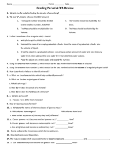 Grading Period 4 CCA Review