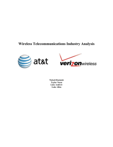 Wireless Telecommunications Industry Analysis