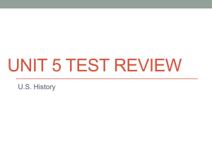 unit 5 test review