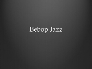 Bebop Jazz - Scott Cunningham