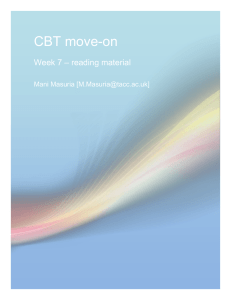 CBT move-on - WordPress.com