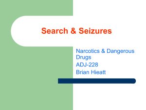 Search & Seizures