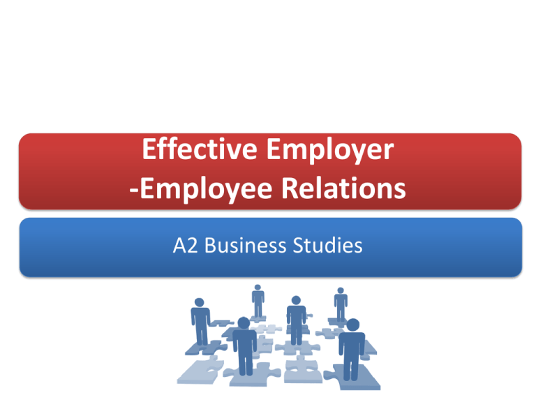 What Are Objectives Of Employee Relations