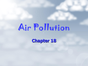 Indoor Air Pollution Is a Serious Problem