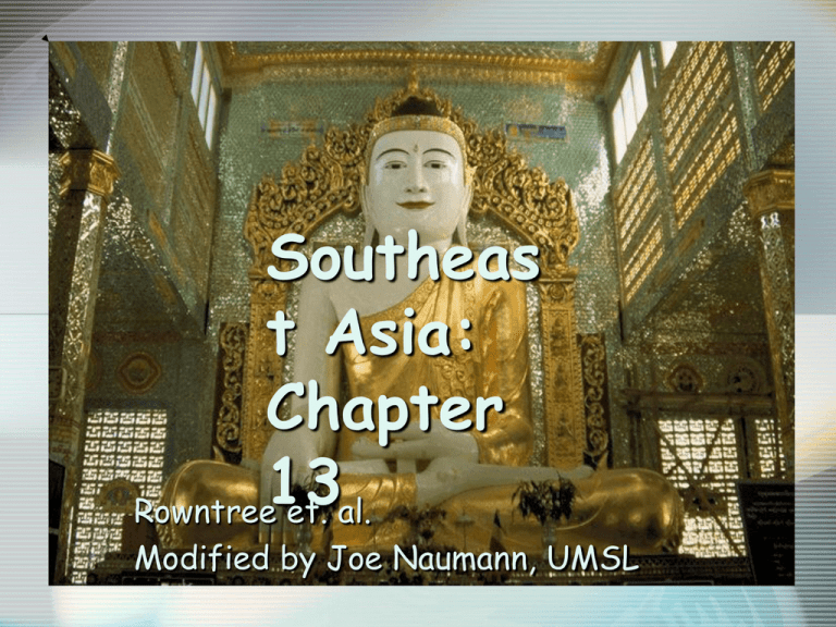 What Are The Major Characteristics Of Southeast Asia