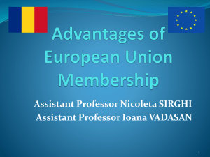 Advantages of European Union Membership