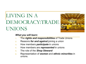 trade unions - eduBuzz.org