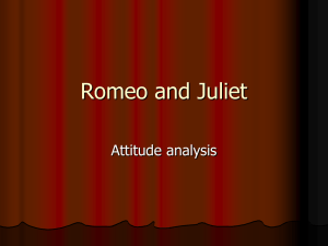 Romeo and Juliet - Wayzata Public Schools