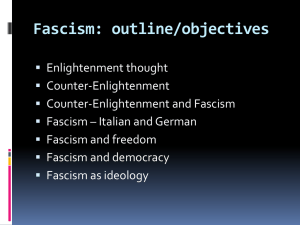 Chapter 7: Fascism, pp