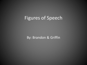 Figures of Speech - Poetryfordummies