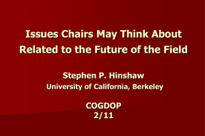 2011 Hinshaw Future of Psychology