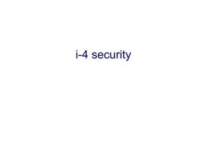 5) Security