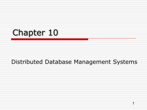 Distributed Database