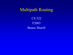What is Multipath Routing?