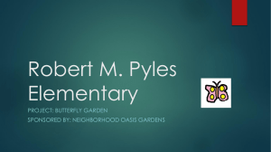 Robert M. Pyles Elementary - Neighborhood Oasis Gardens