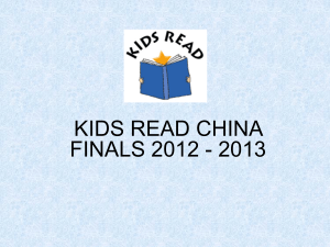 Final questions 2013_revised - KIDSREAD