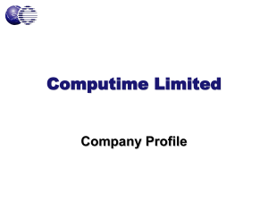 Computime International Limited