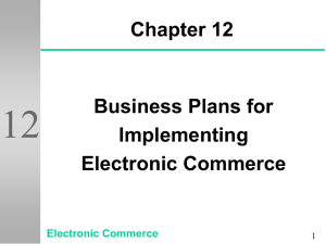 Business Plans for Implementing