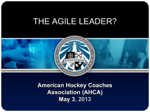 Click to add title - American Hockey Coaches Association