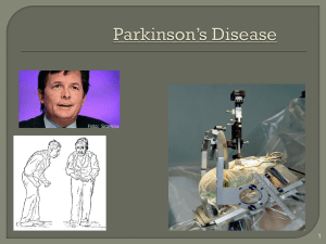 Parkinson's Disease Classroom