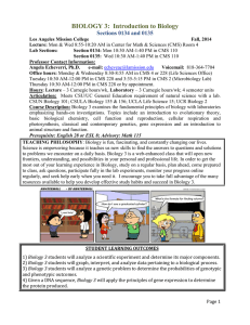 Chapter 21: Animal Structure and Function - College Home