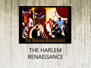 Harlem Renaissance Powerpoint