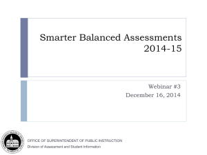 PPT - Office of Superintendent of Public Instruction