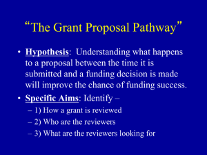 The Grants Pathway at NIH - University of Texas Health Science