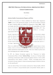 2016 NLS-Trilegal International Arbitration Moot Court Competition