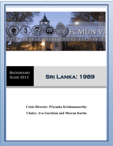 The Indo-Sri Lanka Accord