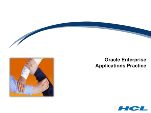 Oracle Fusion Practice Deck