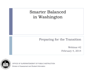 PPT - Office of Superintendent of Public Instruction