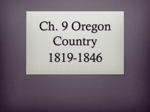 Ch. 9 oregon country