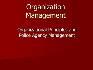 Organization & Management Chapt 4