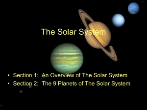 Geocentric Model of the Solar System
