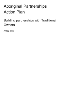 Aboriginal Partnerships Action Plan - Murray