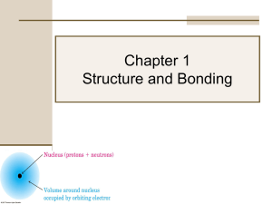 第一章Structure and bonding